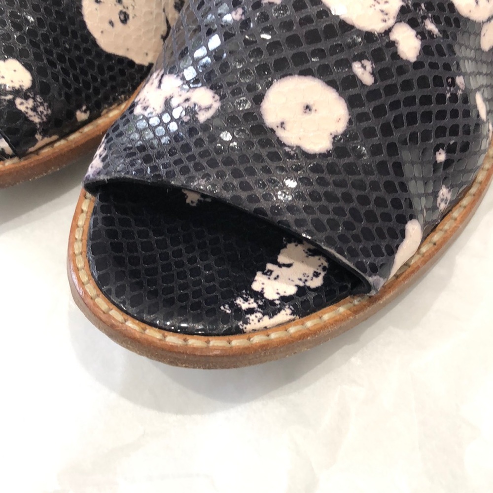 Zero +Maria Cornejo spotted python loafers - image 2
